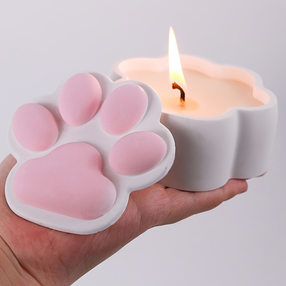 Cat Claw Storage Box Silicone  - Candle Making Jars With Lids review and price