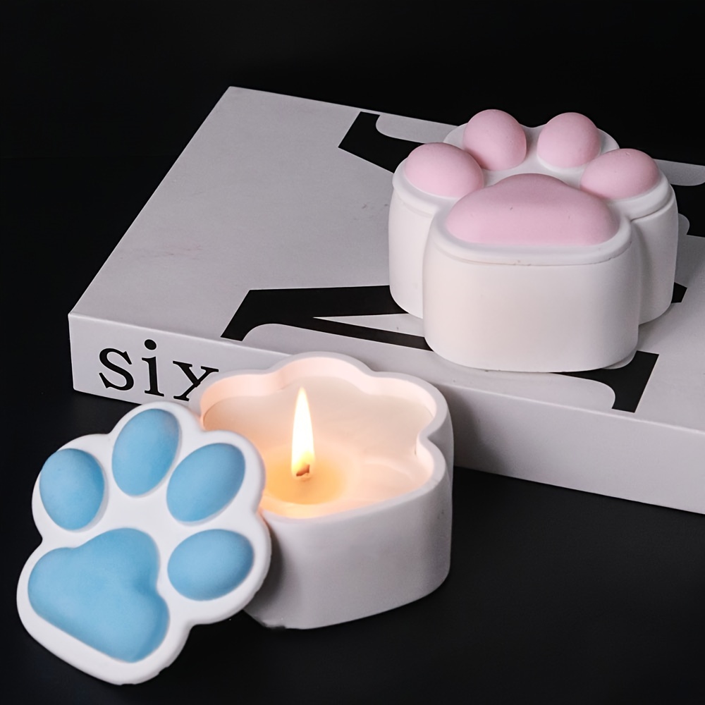 Cat Claw Storage Box Silicone  - Candle Making Jars With Lids review and price