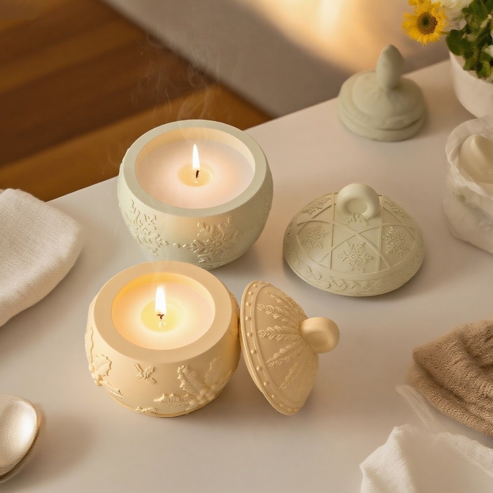 New Silicone Candle Jar Mold 3 - Candle Making Jars With Lids review and price