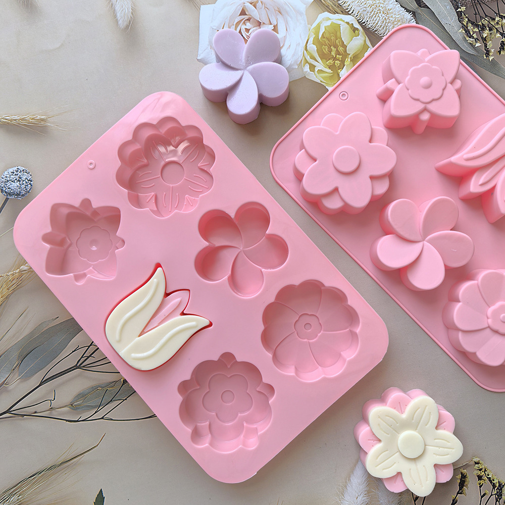 kinds Flower Silicone Molds Di - Candle Making Tutorial review and price